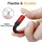 USB Type C Cable,AkoaDa 3Pack (1/3.3/6.6ft) USB to USB C Cable Nylon Braided Fa