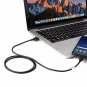 dr rock USB Type C Charging Cable, Data Cable PowerLine USB C to USB (3ft) for G