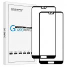 2 Pack Orzero for Huawei P20 Tempered Glass Screen Protector 2.5D Arc Edges 9 Ha