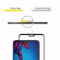2 Pack Orzero for Huawei P20 Tempered Glass Screen Protector 2.5D Arc Edges 9 Ha
