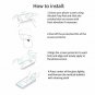2 Pack Orzero for Huawei P20 Tempered Glass Screen Protector 2.5D Arc Edges 9 Ha