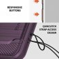 Google Pixel 3 Case Extreme Tough Rugged Flexible TPU Durable AntiSlip Purple