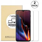 2 Pack OnePlus 6T Screen Protector Glass  KTTWO 9H Hardness Tempered Glass Anti