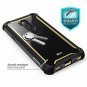 LG G7 Case Bumper Full Î’ody Rugged Built Iin Screen Protector Clear Black Gold