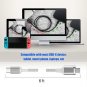 LEFON Magnetic USB C to Type C Cable Support Data Transfer, Nylon Braided PD Fas