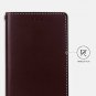 Samsung Galaxy Note 8 Wallet Case Handmade Genuine Leather Card Slot Dark Brown