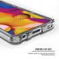 LG V40 Thinq Case, LG V40 Case, VSCASE [Clear Case with Flowers Design] Heavy Du