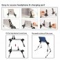 ieGeek Tablet Phone Stand for Bed Sofa Desk, Adjustable and Foldable Holder Fit