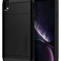 iPhone XR Case Slim Shockproof Armor Dual Layers Air Cushion Technology Black