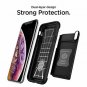iPhone XR Case Slim Shockproof Armor Dual Layers Air Cushion Technology Black