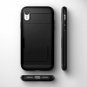 iPhone XR Case Slim Shockproof Armor Dual Layers Air Cushion Technology Black