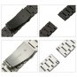 Gear S3 Frontier/Classic Watch Bands, 22mm Solid Stainless Steel Metal Replaceme