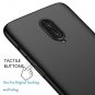 OnePlus 6T Case 6T Thin Fit Shell Hard Plastic Matte Non Slip AntiScratch Black