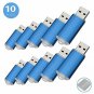RAOYI 10Pack 32GB USB Flash Drive USB2.0 Memory Stick Memory Drive Pen Drive Jum