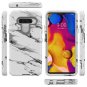 LG V40 Thinq Case, LG V40 Case, Marble Three Layer Heavy Duty Hybrid Sturdy Armo