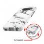 LG V40 Thinq Case, LG V40 Case, Marble Three Layer Heavy Duty Hybrid Sturdy Armo