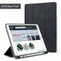 iPad Pro 12.9 Case with Pencil Holder, Lightweight Smart Case Trifold Stand wi
