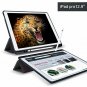 iPad Pro 12.9 Case with Pencil Holder, Lightweight Smart Case Trifold Stand wi