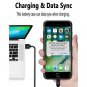 iPhone 8 Plus 7 Plus 6 Plus Battery Charger Case Portable Power Bank Black