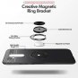 Newseego Huawei Mate 20 Lite Case,360 Degree Adjustable Ring Stand, Frosting Thi