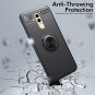 Newseego Huawei Mate 20 Lite Case,360 Degree Adjustable Ring Stand, Frosting Thi