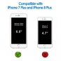 [3 Pack] Screen Protector for iPhone 8 Plus and iPhone 7 Plus, PET Film HD Clear