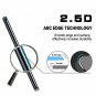 3 Pack INGLE Compatible with Google Pixel 3 Screen Protector Full Coverage Temp