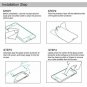 3 Pack INGLE Compatible with Google Pixel 3 Screen Protector Full Coverage Temp
