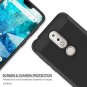CaseRoo for Nokia 7.1 Case 5.84 inch Carbon Fiber Soft TPU Phone Case Brushed Te