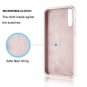 iPhone Xs MAX Case Liquid Silicone Gel Rubber Shockproof Soft Microfiber Pink