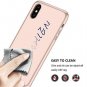 iPhone Xs MAX Case Liquid Silicone Gel Rubber Shockproof Soft Microfiber Pink
