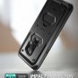 Samsung Galaxy S9 Plus Bumper Case Shock Reduction Kickstand Heavy Duty Black