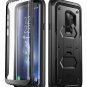 Samsung Galaxy S9 Plus Bumper Case Shock Reduction Kickstand Heavy Duty Black