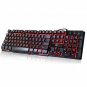 Wired Gaming Keyboard 3 Colors LED Backlit USB Comfortable For Working Or Gaming