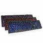 Wired Gaming Keyboard 3 Colors LED Backlit USB Comfortable For Working Or Gaming