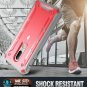 OnePlus 6 Rugged Case Full-Body Rugged Heavy Duty Armor With Tempered Glass Pink