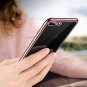 iPhone 8 Plus 7 Plus Case With Electroplated Frame Slim Clear Back & Rose Gold