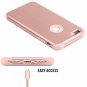 iPhone 8 Plus Case Slim Heavy Duty Shockproof Dual Layer Hard PC Full-Body Pink