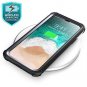 iPhone XS Max Case with Built-in Screen Protector Full-Body Rugged Clear Black