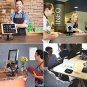 AboveTEK Sleek Magnetic Tablet Stand, Aluminum iPad Cell Phone Stand w/Extra B