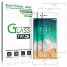 iPhone 8 Plus, 7 Plus, 6S Plus, 6 Plus Screen Protector, amFilm Tempered New