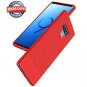 Samsung Galaxy Note 9 Case Soft TPU Comfortable Grip Shock Absorption Slim Red