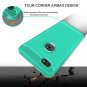 Google Pixel 3 XL Case Carbon Fiber Soft TPU FullBody Protective Cover Blue New