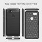 Google Pixel 3 Case Black Slim Shock Absorption Brushed Texture AntiScratch So