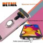Liwarace Compatible LG V40 ThinQ Case, [Ring Kickstand Series] Slim Hybrid Dual