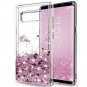 LeYi ZY101416 Clear Glitter Bling Liquid Case For Girl's/Women, Cute Design Shin