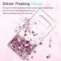LeYi ZY101416 Clear Glitter Bling Liquid Case For Girl's/Women, Cute Design Shin