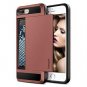 iPhone 8 Plus Case Hard Shell Armor Dual Layer Anti Scratch ID Slot Matte Red