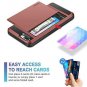 iPhone 8 Plus Case Hard Shell Armor Dual Layer Anti Scratch ID Slot Matte Red