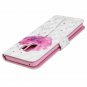 Samsung Galaxy S9 Case Wallet PU Leather Kickstand Credit Card Shockproof Pink